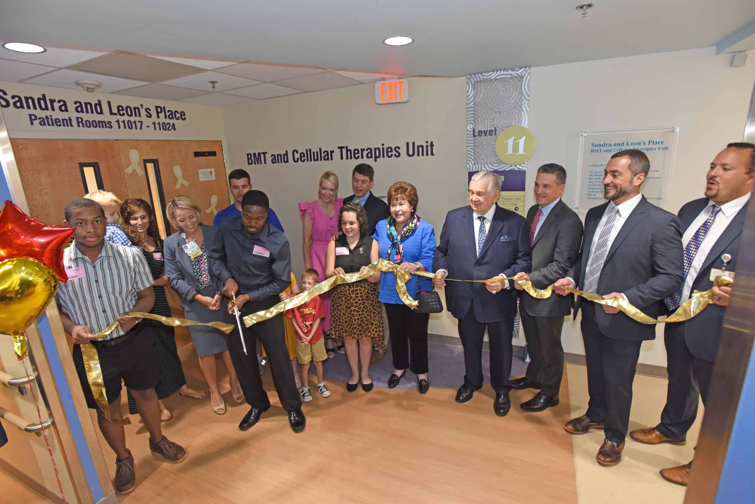 Featured image for “Grand Opening of Newly Renovated, Expanded Bone Marrow Transplant and Cellular Therapies Unit”