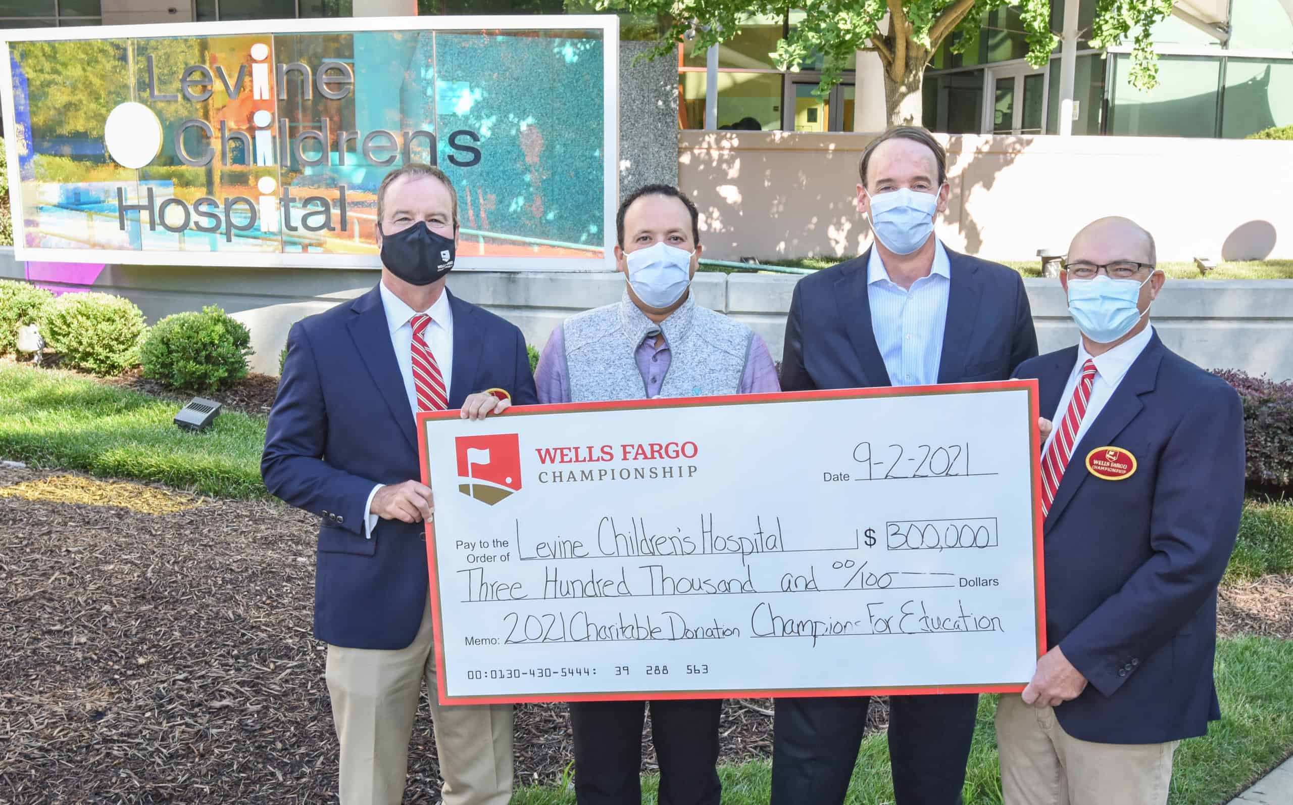 Featured image for “Wells Fargo Championship Continues to Advance Research at Atrium Health Levine Children’s”